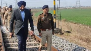 सिरहिंद में DFC ट्रैक पर धमाका, मालगाड़ी इंजन क्षतिग्रस्त