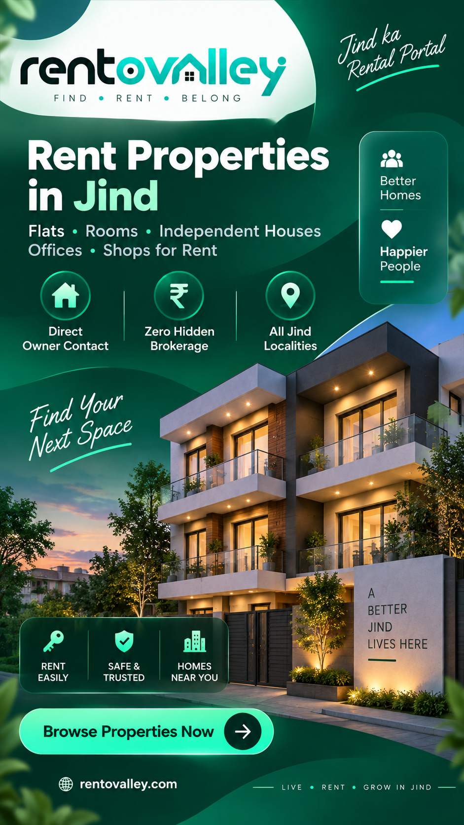 RentOVAlley Advertisement
